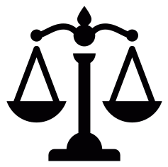 icon scales of justice